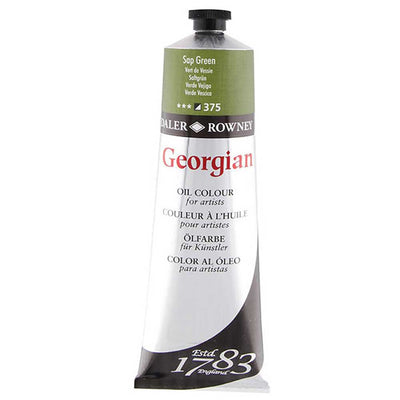 DALER & ROWNEY GEORGIAN OIL COLOUR 225 ML SAP GREEN (111225375)