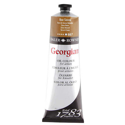 DALER & ROWNEY GEORGIAN OIL COLOUR 225 ML RAW SIENNA (111225667)