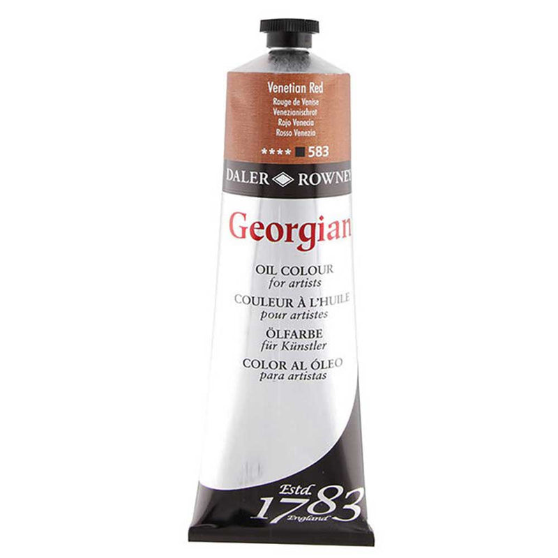 DALER & ROWNEY GEORGIAN OIL COLOUR 225 ML VENETIAN RED (111225583)