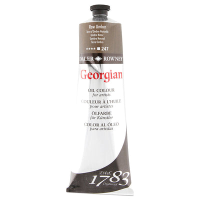 DALER & ROWNEY GEORGIAN OIL COLOUR 225 ML RAW UMBER (111225247)