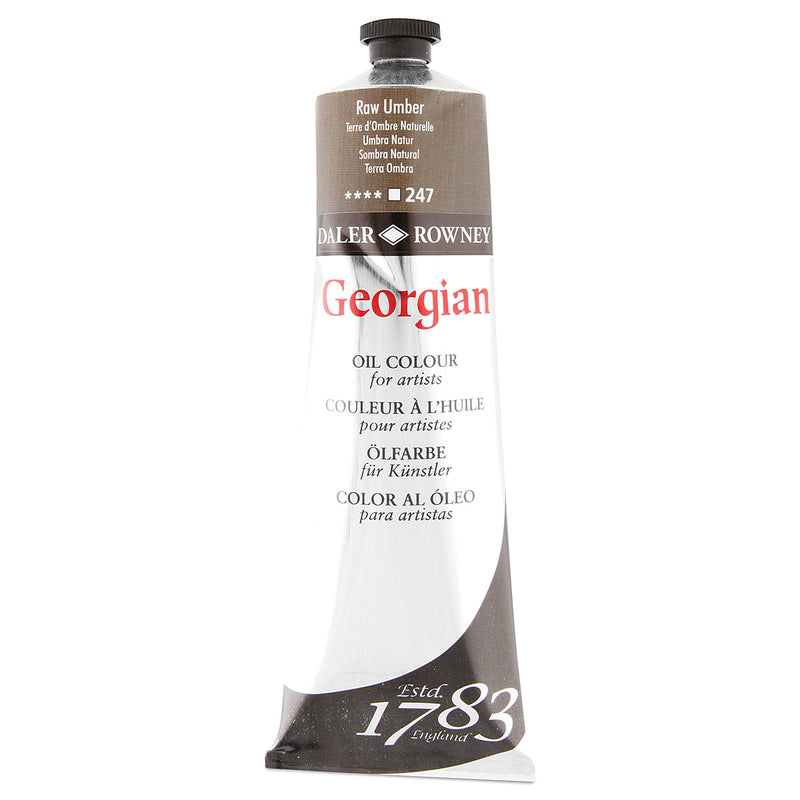 DALER & ROWNEY GEORGIAN OIL COLOUR 225 ML RAW UMBER (111225247)