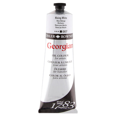 DALER & ROWNEY GEORGIAN OIL COLOUR 225 ML MIXING WHITE (111225007)