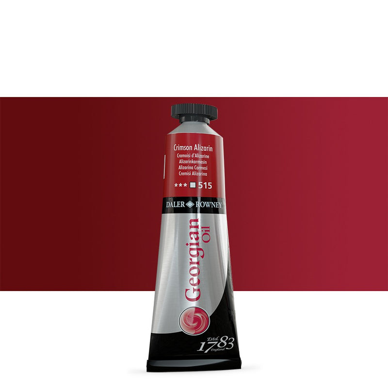 DALER & ROWNEY GEORGIAN OIL COLOUR 38 ML ALIZARIN CRIMSON (111014515)