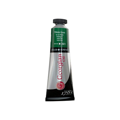DALER & ROWNEY GEORGIAN OIL COLOUR 38 ML PHTHALO GREEN (111014361)