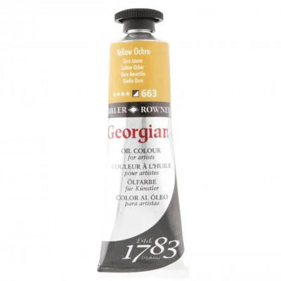 DALER & ROWNEY GEORGIAN OIL COLOUR 38 ML YELLOW OCHRE (111014663)