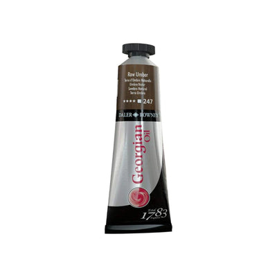 DALER & ROWNEY GEORGIAN OIL COLOUR 38 ML RAW UMBER (111014247)