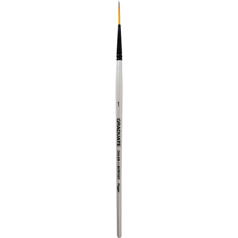 DALER & ROWNEY GRADUATE BRUSH DK TP SYNTHETIC RIGGER NO 1