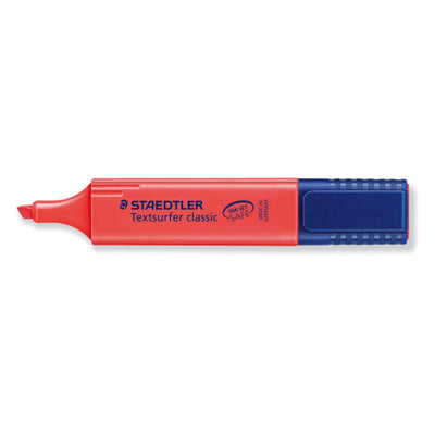 STAEDTLER HIGHLIGHTER PEN CLASSIC RED (364-2)