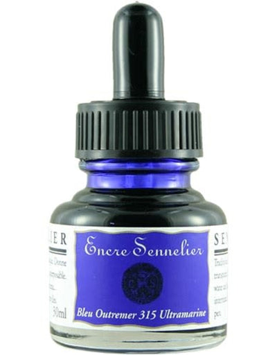 SENNELIER SHELLAC INK ULTRAMARINE 30 ML (315)