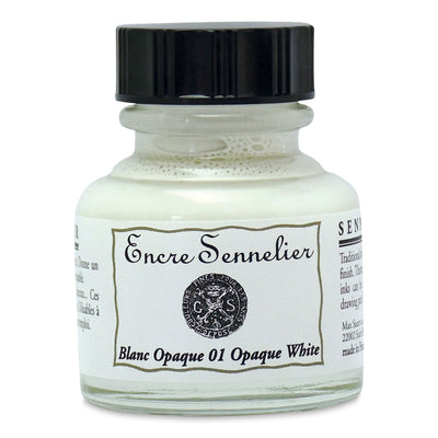 SENNELIER SHELLAC INK OPAQUE WHITE 30 ML (1)