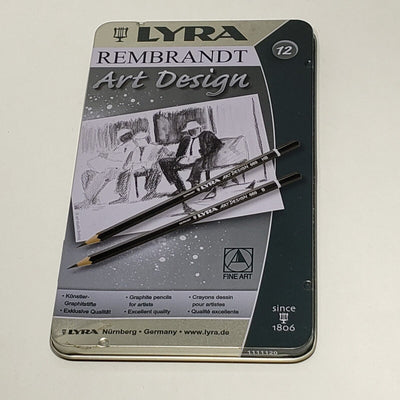 LYRA REMBRANDT ART DESIGN PENCILS TIN SET OF 12 (1111120)