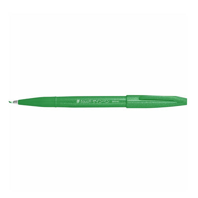 PENTEL BRUSH SIGN PEN GREEN