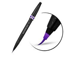 PENTEL BRUSH SIGN PEN ARTIST ULTRA FINE VIOLET
