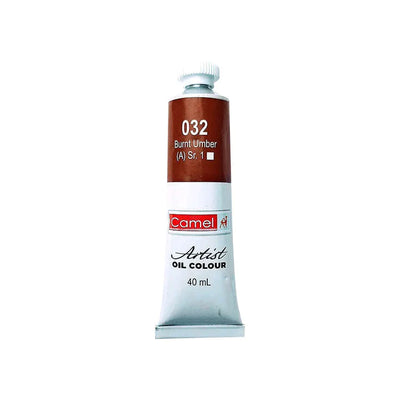 CAMLIN ARTIST OIL COLOUR 40 ML SR 1 BURNT UMBER (115032)