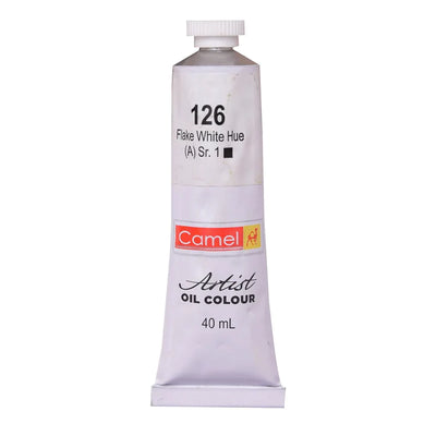 CAMLIN ARTIST OIL COLOUR 40 ML SR 1 FLAKE WHITE HUE (115126)