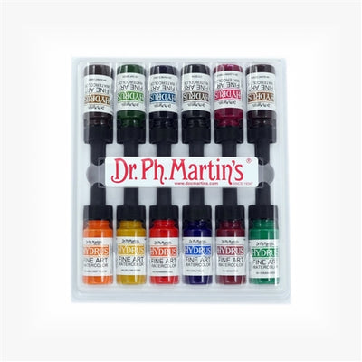 DR.PH MARTINS HRDRUS WATER COLOUR SET NO 2 12 x 15 ML (5OZSET2)