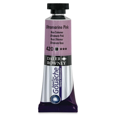 DALER & ROWNEY AQUAFINE GOUACHE ULTRAMARINE PINK 15 ML (136015420)