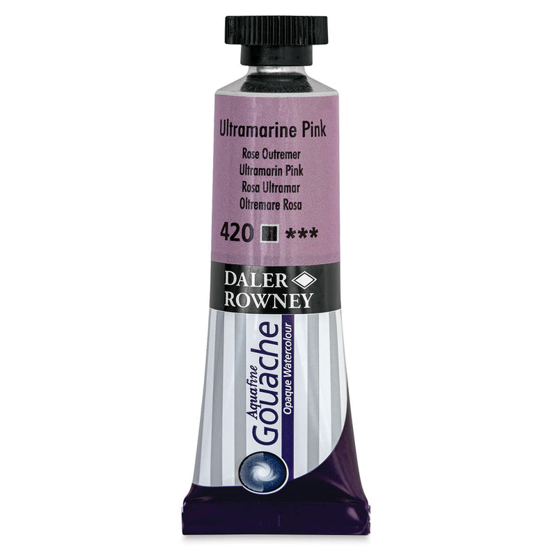 DALER & ROWNEY AQUAFINE GOUACHE ULTRAMARINE PINK 15 ML (136015420)