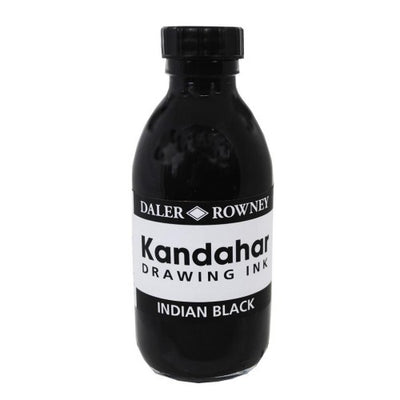 DALER & ROWNEY BLACK KANDAHAR INK 175 ML (144175028)