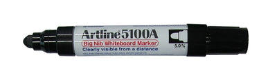 ARTLINE WHITE BOARD MARKER BIG TIP BLACK 5 MM