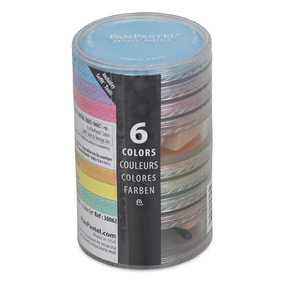 PANPASTEL PEARLESCENT COLORS MET PEARL SET OF 6 (30062)