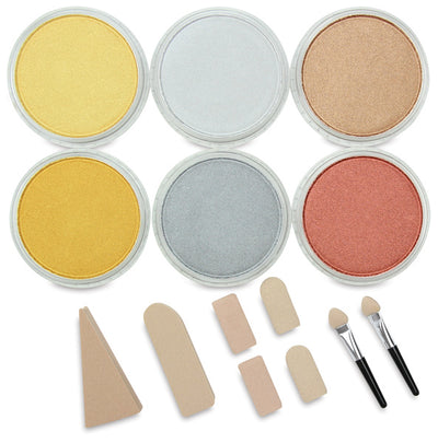 PANPASTEL METALLICS MET PEARL SET OF 6 (30061)