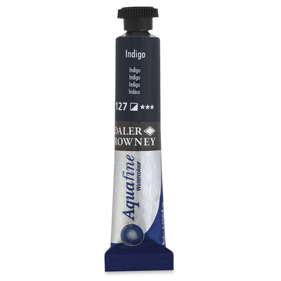 DALER & ROWNEY AQUAFINE WATER COLOUR TUBE 8 ML INDIGO (131008127)