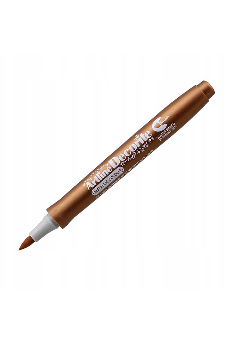 ARTLINE DECORITE BRUSH MARKER BRONZE