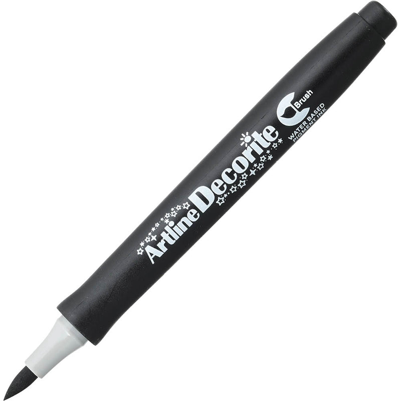 ARTLINE DECORITE BRUSH MARKER BLACK