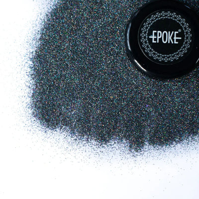 EPOKE GLITTER FINE BLACK HOLO 15 GMS