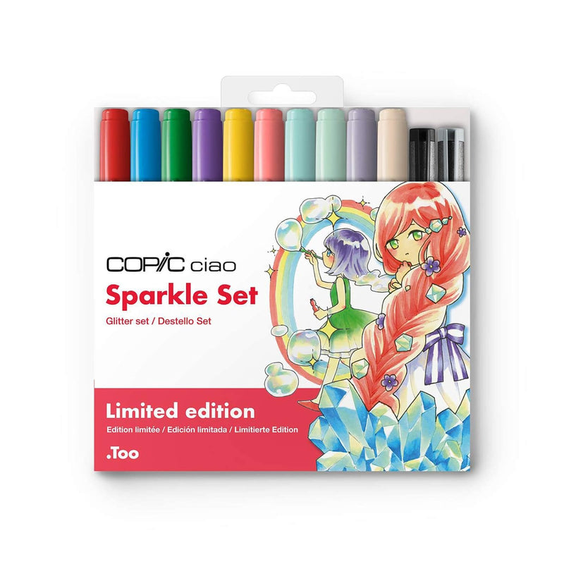 COPIC CIAO MARKER SPARKLE SET OF 10+ 2