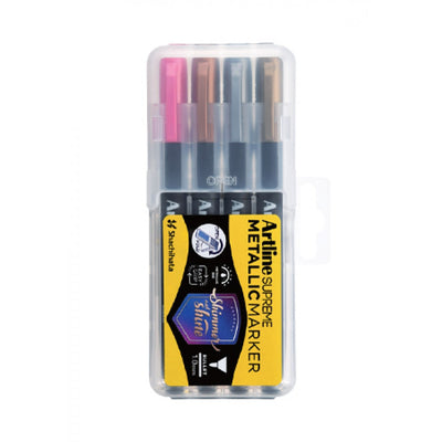 ARTLINE METALLIC MARKER 1.0 MM SET OF 4 (EPF7904PSH1)