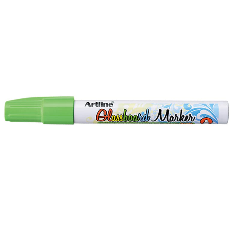 ARTLINE GLASSBOARD MARKER FLUROSCENT GREEN 2.0 MM (EPG 4 FL GREEN)