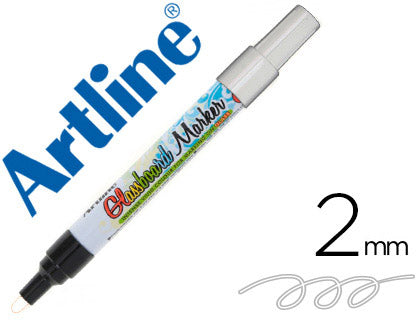 ARTLINE GLASSBOARD MARKER WHITE 2.0 MM (EPG 4 FL WHITE)