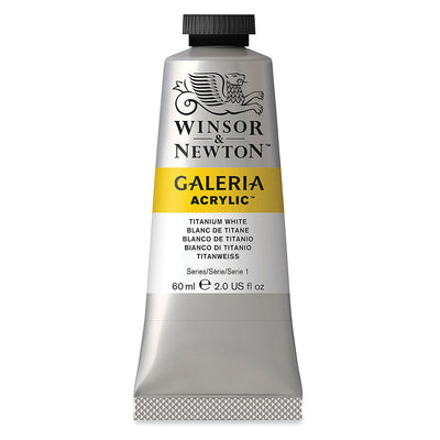 WINSOR & NEWTON GALERIA ACRYLIC COLOUR TITANIUM WHITE 60 ML (2120644)