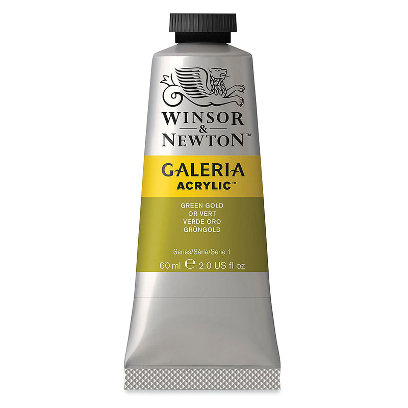 WINSOR & NEWTON GALERIA ACRYLIC COLOUR GREEN GOLD 60 ML (2120294)
