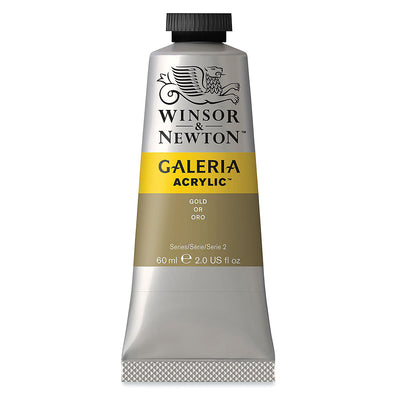 WINSOR & NEWTON GALERIA ACRYLIC COLOUR SR 2 METALLIC GOLD 60 ML (2120283)