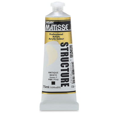 MATISSE STRUCTURE ACRYLIC 75 ML SR1 ANTIQUE WHITE