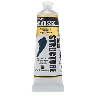 MATISSE STRUCTURE ACRYLIC 75 ML SR2 MINERAL BLUE(ANTQ)