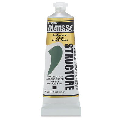 MATISSE STRUCTURE ACRYLIC 75 ML SR2 GREEN GREY (ANTQ)