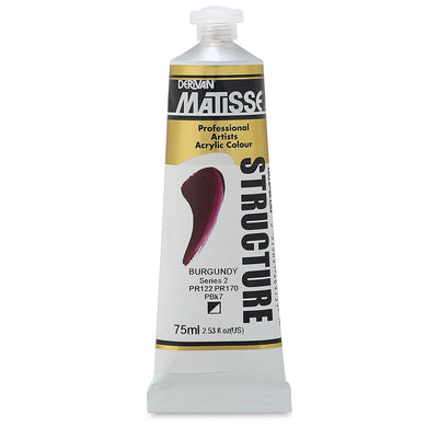 MATISSE STRUCTURE ACRYLIC 75 ML SR2 BURGUNDY