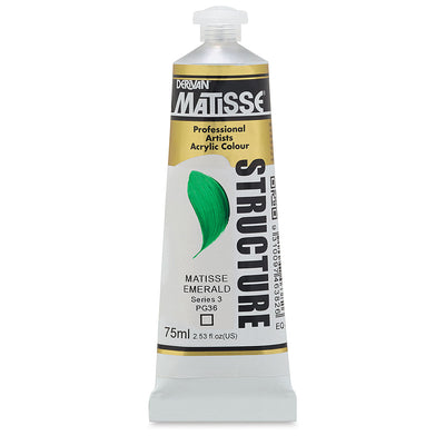 MATISSE STRUCTURE ACRYLIC 75 ML SR3 MATISSE EMERALD