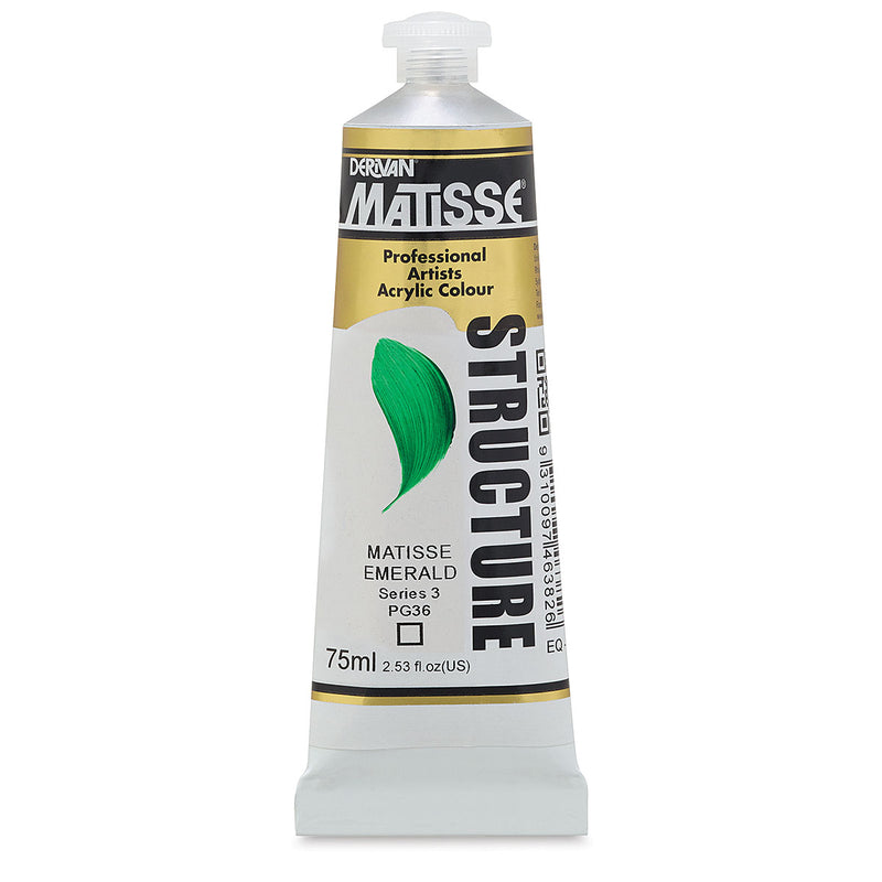 MATISSE STRUCTURE ACRYLIC 75 ML SR3 MATISSE EMERALD