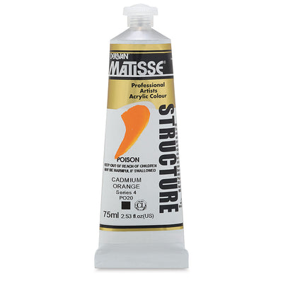MATISSE STRUCTURE ACRYLIC 75 ML SR4 CAD.ORANGE