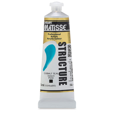 MATISSE STRUCTURE ACRYLIC 75 ML SR5 COBALT TEAL