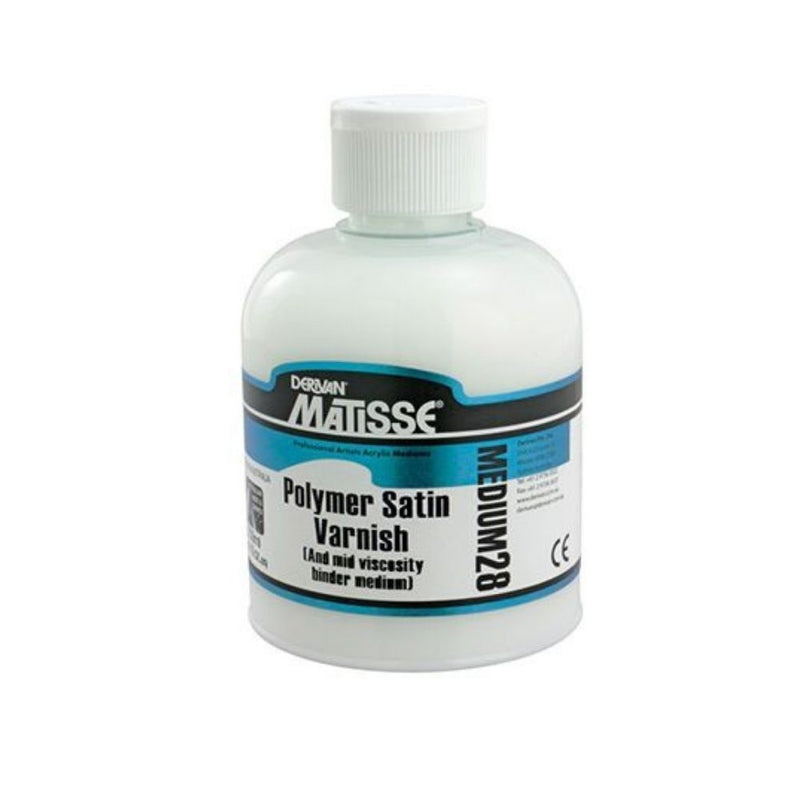 MATISSE POLYMER VARNISH SATIN 250 ML 1MM2M28