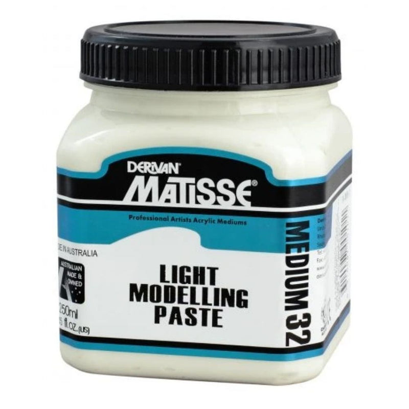 MATISSE ACRYLIC MEDIUM LIGHT MODELLING PASTE 250 ML 1MM2M32