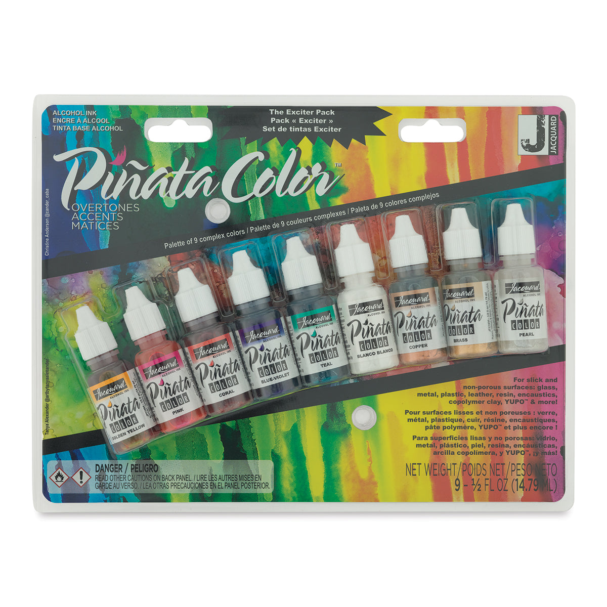 JACQUARD PINATA INK EXCITER PACK 9 X 14.79 ML (JAC9918) – Himalaya Fine Art