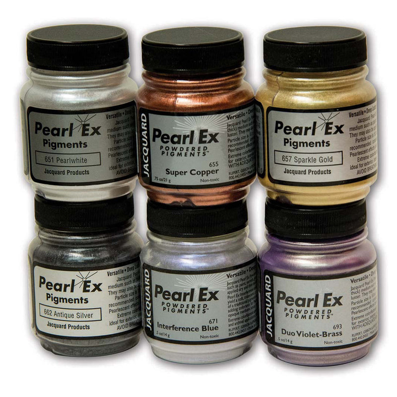 JACQUARD PEARL EX PIGMNENTS 6 X 14 GRAM (JAC6500)
