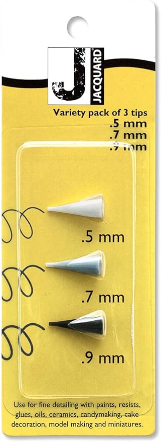 JACQUARD VARIETY TIPS PACK OF 3